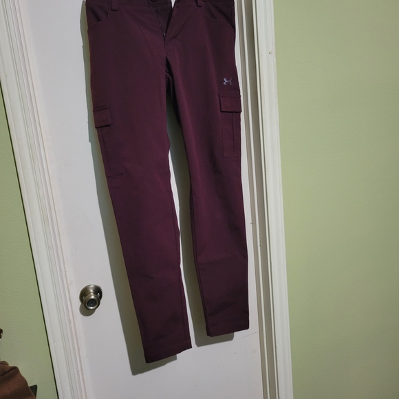 Under Armour Purple Cargo Pants - Picture 1 of 4
